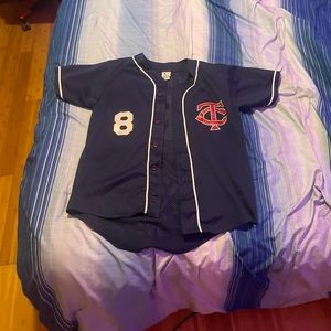 Button up Baseball shirt / Size adult Medium